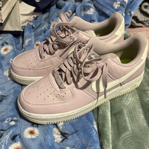 Nike Air Force one purple size 9